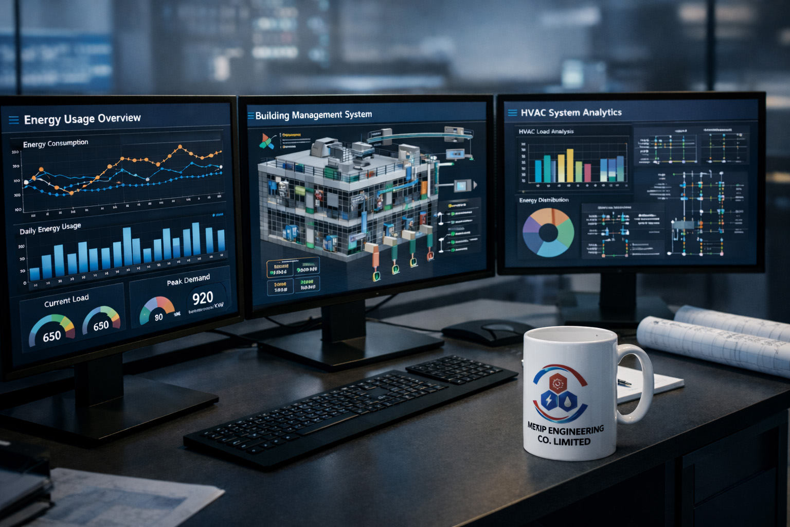 Engineering service illustration